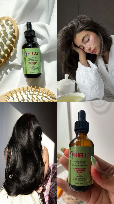 روغن رزماری و نعناع میله امریکایی اصل ضد ریزش و تقویت مو